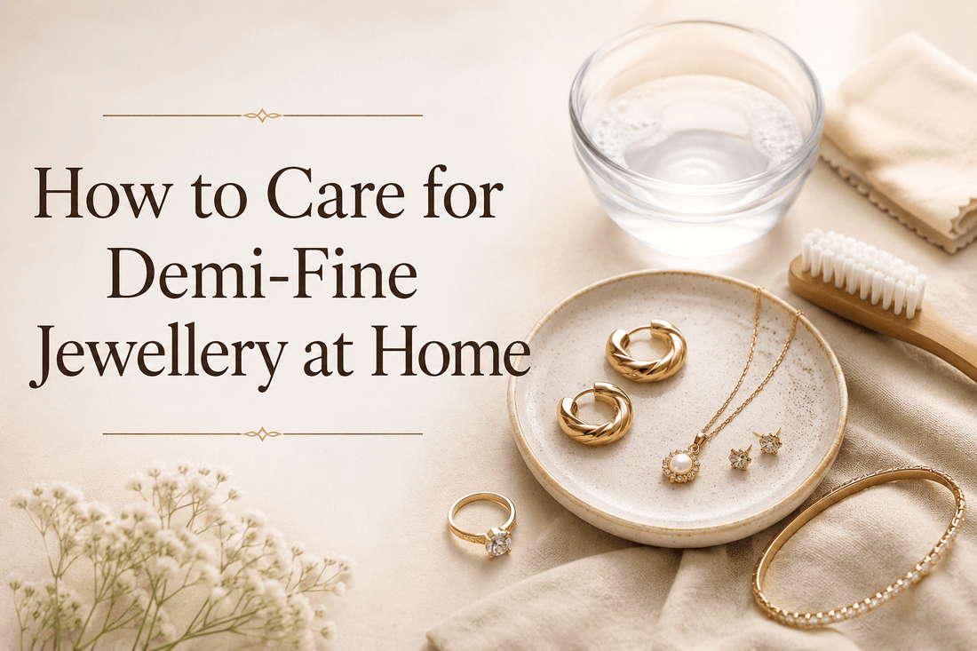 How to Care for Demi-Fine Jewellery at Home