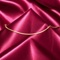 Gold Snake Chain Bracelet - Jajra